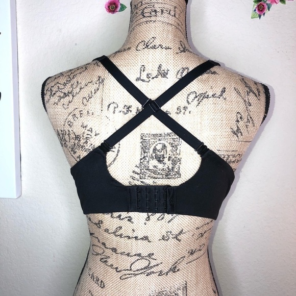 Victoria’s Secret Body by Victoria Adjustable Black & Tan Lace Bra Size 36DD - Picture 6 of 6